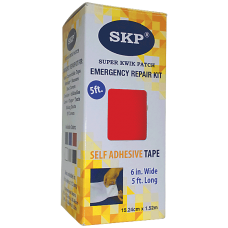 Repair Tape, Super Kwik Patch 14 OZ Red - 6" X 5' Adhesive Tape Roll